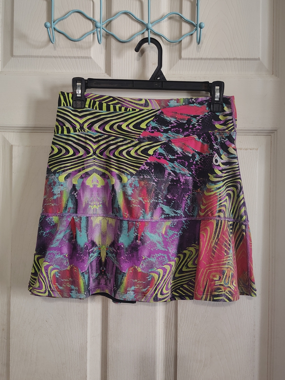 Dona Jo Athletic Skort Size 2 Tennis Golf Pickleball Colorful